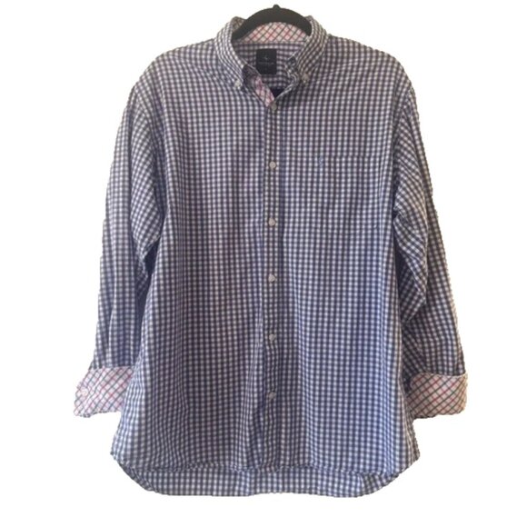 TailorByrd Men's Long Sleeve Sport Shirt Flip Cuff - Picture 1 of 9